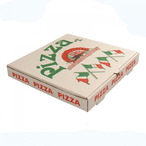 Campioni gratuiti ecologici scatola per pizza ondulata sfusa kraft