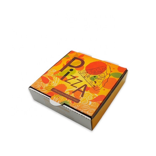 Scatola per pizza in carta ondulata Scatola per pizza biodegradabile personalizzata