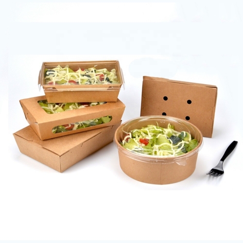 Confezione di scatole da pranzo in carta kraft Malesia