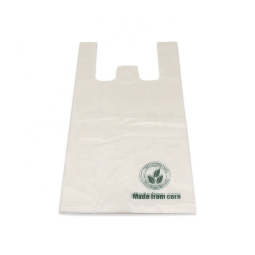 borsa della spesa di amido di mais biodegradabile