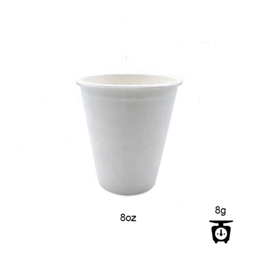 Fabbrica eco friendly compostabile biodegradabile canna da zucchero tazze fabbrica tazze da caffè usa e getta in plastica con coperchi