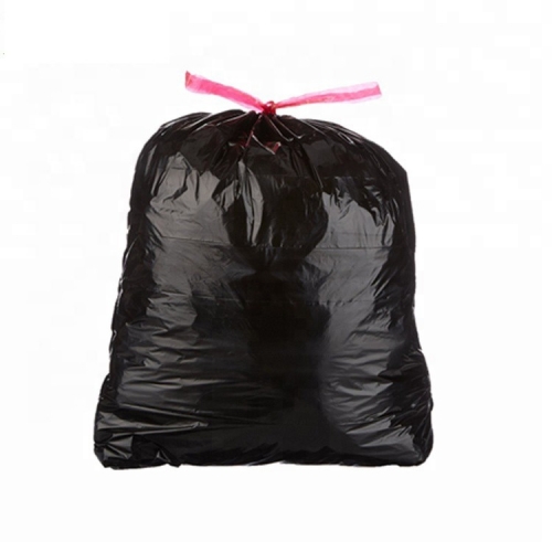 Sacchetto della spazzatura con cordoncino per supermercato PLA biodegradabile per spazzatura