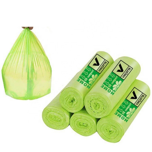 Sacco della spazzatura usa e getta biodegradabile Sacco della spazzatura personalizzabile di alta qualità