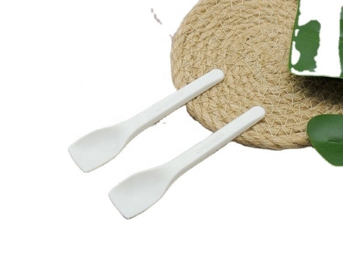 Alternativa ai cucchiai di yogurt gelato CPLA compostabili al 100% in plastica