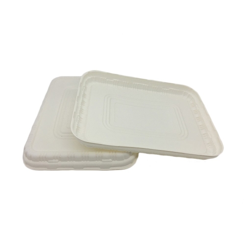 scatola a tre scomparti scatola amido di mais biodegradabile wcon coperchio per bambini