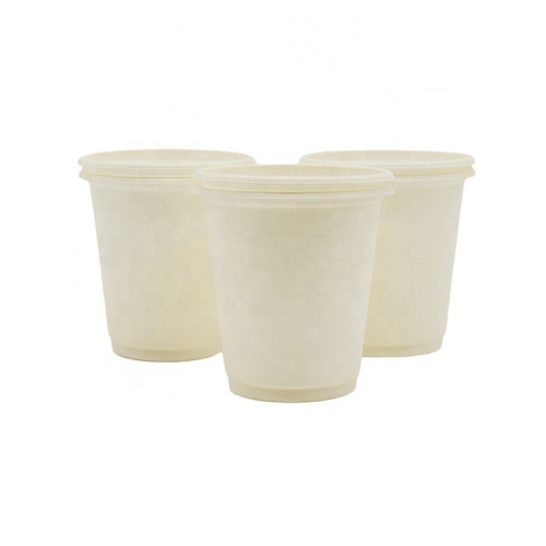 Bicchieri monouso con amido di mais da 175 ml biodegradabili naturali su misura per gelato