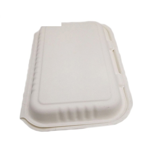Contenitori per alimenti di vendita caldi Contenitori per alimenti monouso biodegradabili Contenitori per alimenti d'imballaggio con coperchio