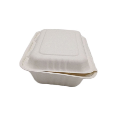 scatola per il pranzo di canna da zucchero biodegradabile usa e getta di vendita calda per il riso