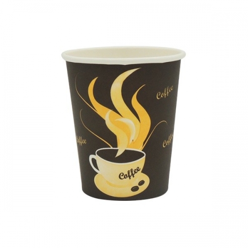 Tazza di carta calda usa e getta con logo personalizzato all'ingrosso per Nespresso