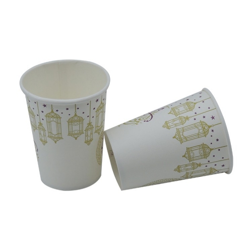 Ventaglio personalizzato per tazza di carta fustellata del produttore per tazza di caffè