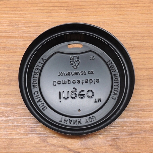 Coperchio per tazza da caffè piatto biodegradabile da 12OZ/16OZ/20OZ