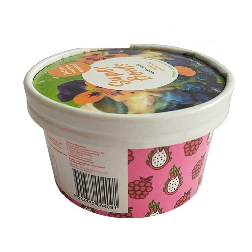 Imballaggio della tazza del gelato della tazza del gelato della tazza di yogurt congelato usa e getta 16OZ della tazza di carta