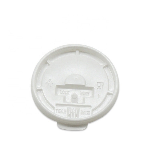 Coperchio da caffè in plastica da 90 mm per bicchiere di carta