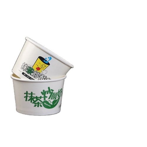 contenitori usati per tazze di gelato biodegradabili all'ingrosso
